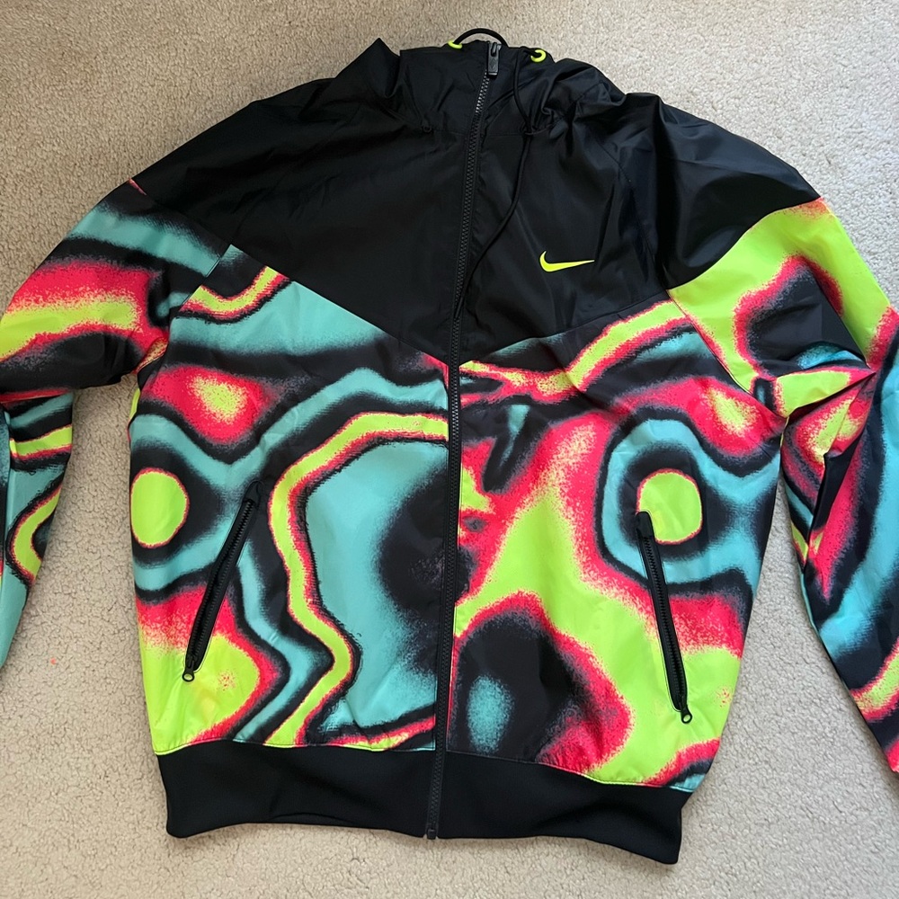 Nike Max Volume Windrunner Men Small Woven Lined Jacket Weatherman KD HF4446-674